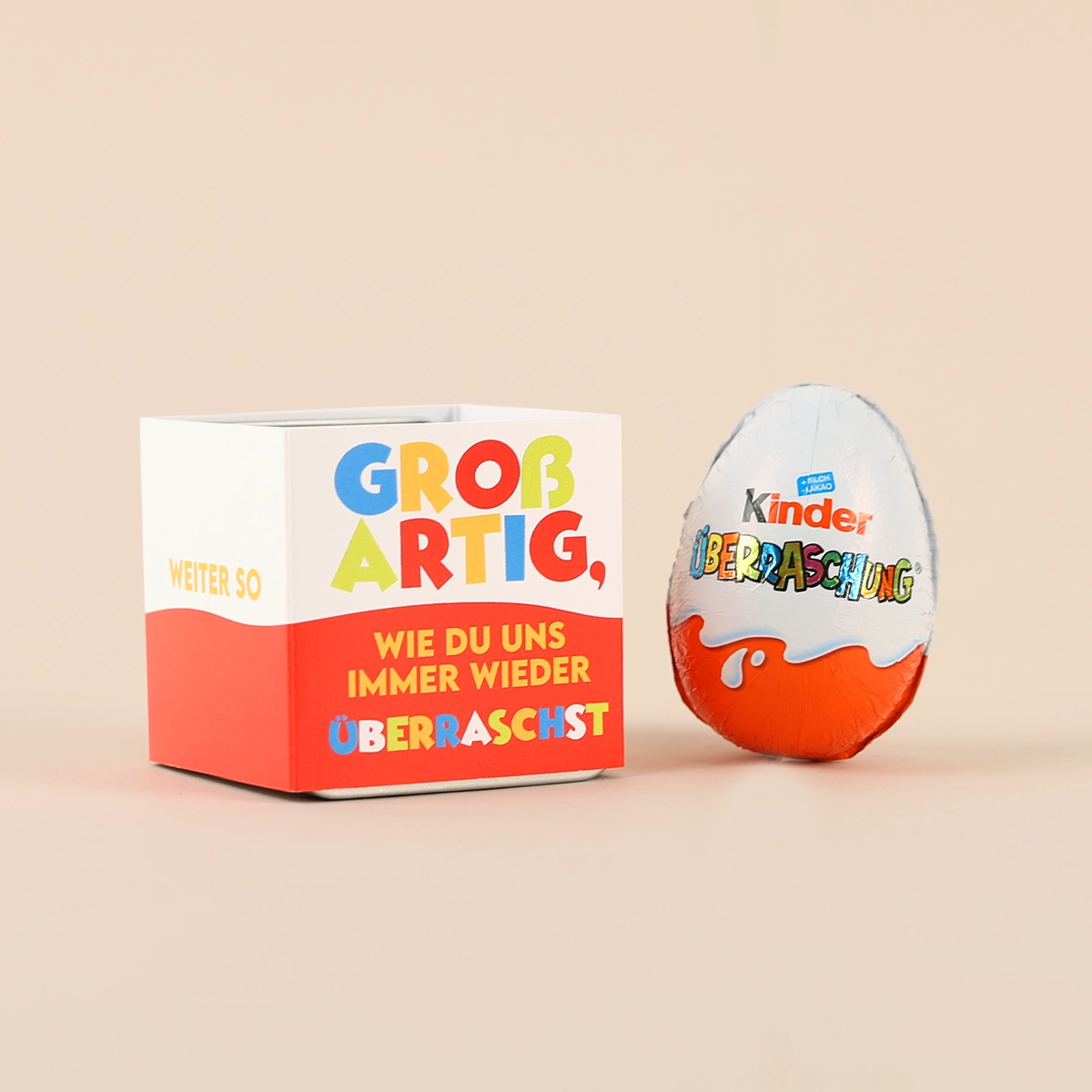 Geschenkdose Überraschung - Ü-Ei