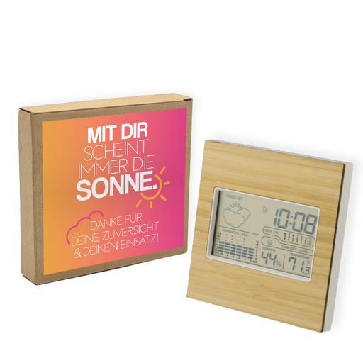 Wetterstation Mit Dir scheint immer die Sonne!