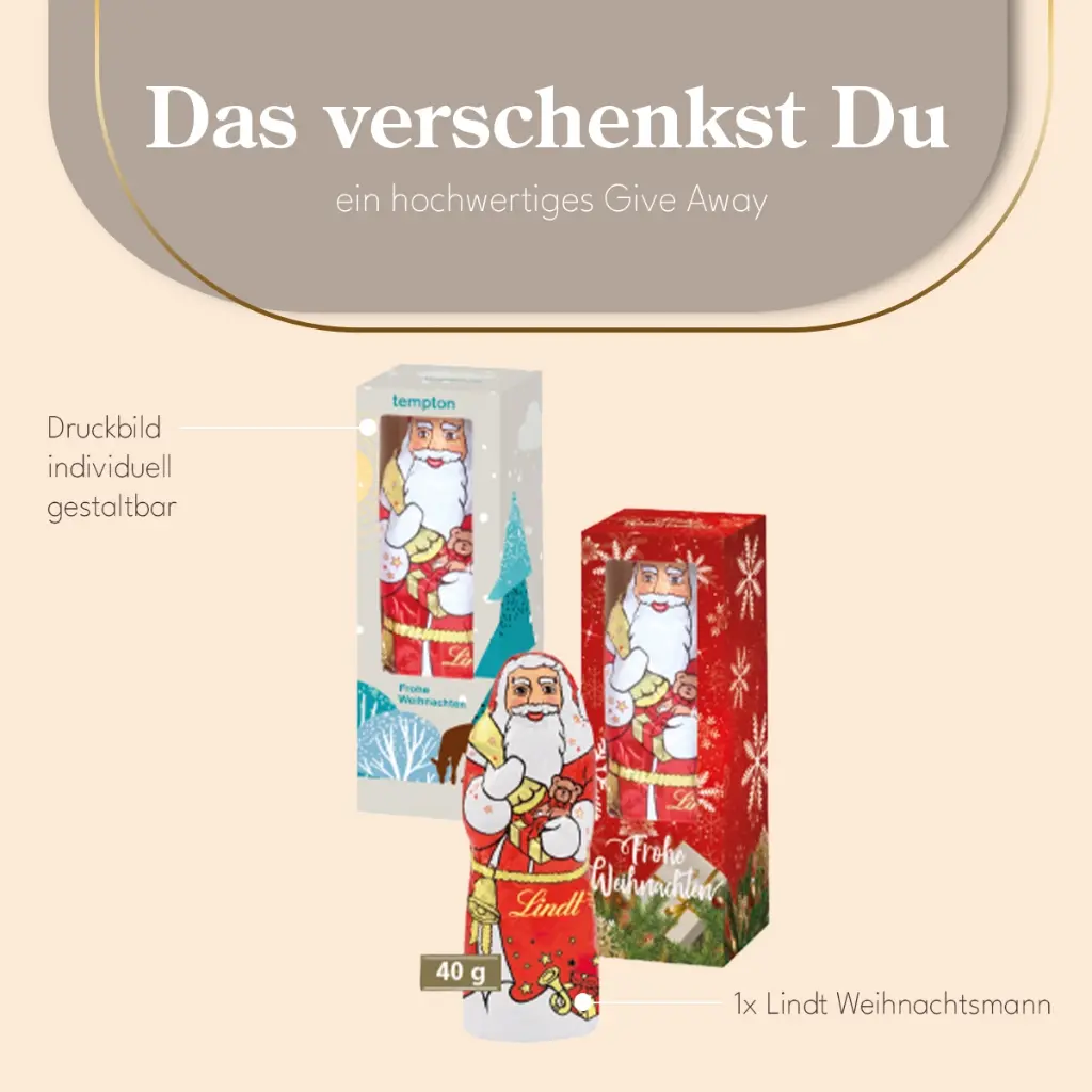 Weihnachtsmann von Lindt & Sprüngli (40g)