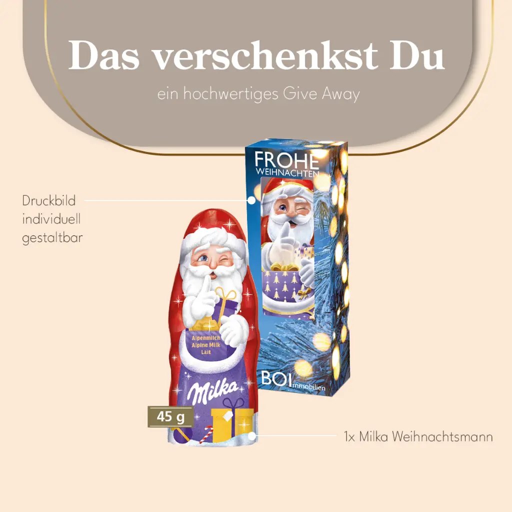 Milka Weihnachtsmann (45g)