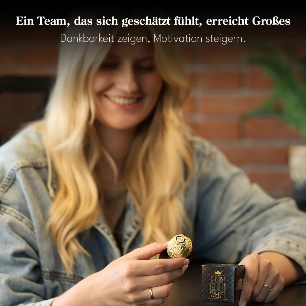 Du bist Gold wert Würfel - Rocher Christmas