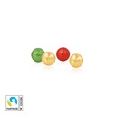 Adventshaus "Edition" mit Fairtrade® Schokolade mit Papier-Inlay