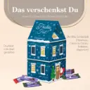 Adventskalender-Haus "XL" mit Milka Schokolade