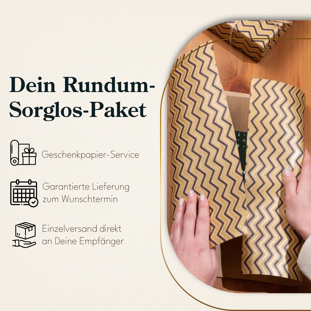 Verpackung und Versand