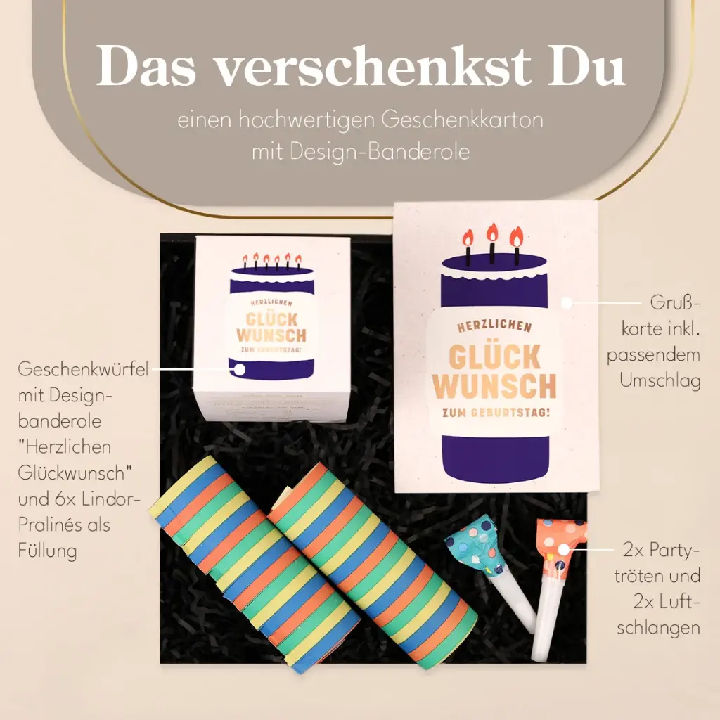 „Herzlichen Glückwunsch“ – Geschenkset