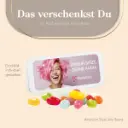 Schiebedeckeldose, weiß, American Style Jelly Beans