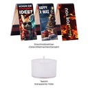 Geschenkbox Mini Tanne, Teelicht