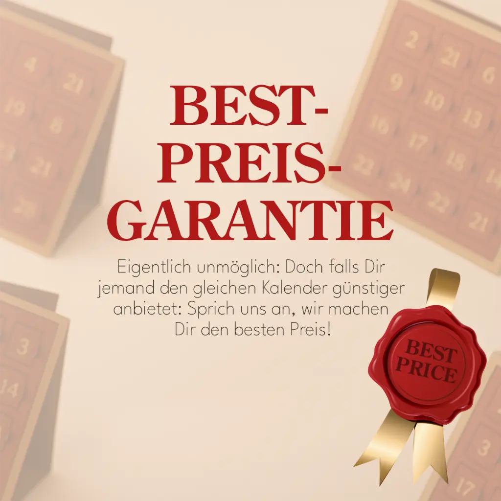 3D Adventskalender Lindt „Container“ Organic