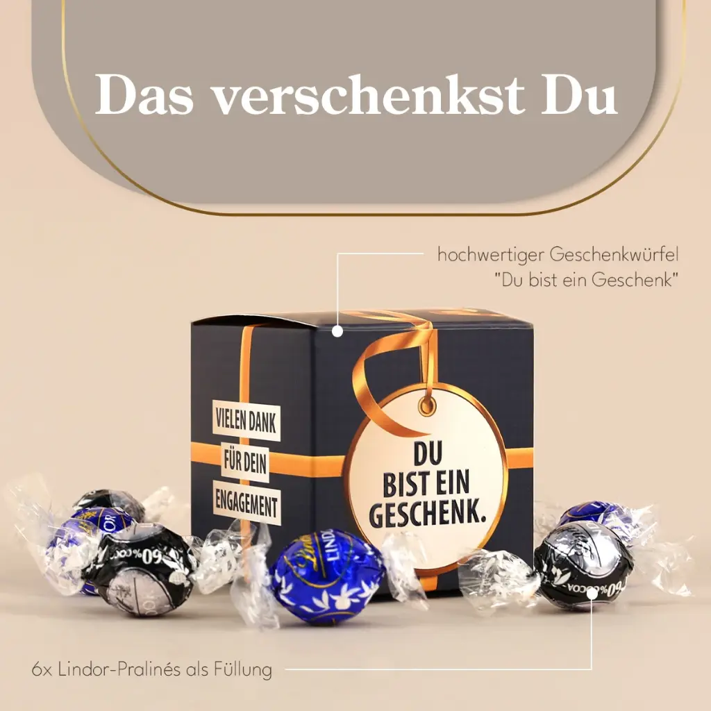 Du bist ein Geschenk XL