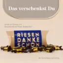 Pillowbox "RIESEN Dankeschön"