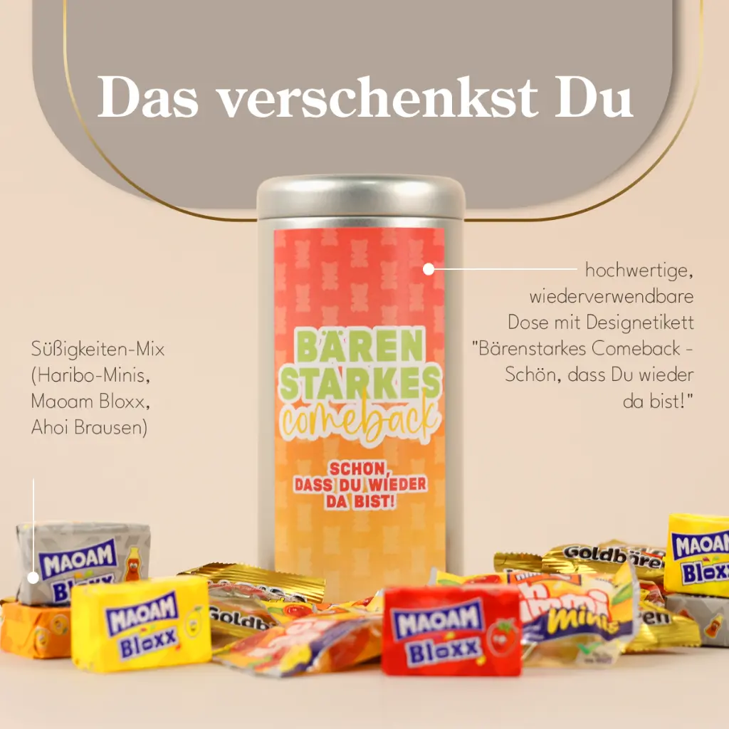 Bärenstarkes Comeback - Süßer Mix