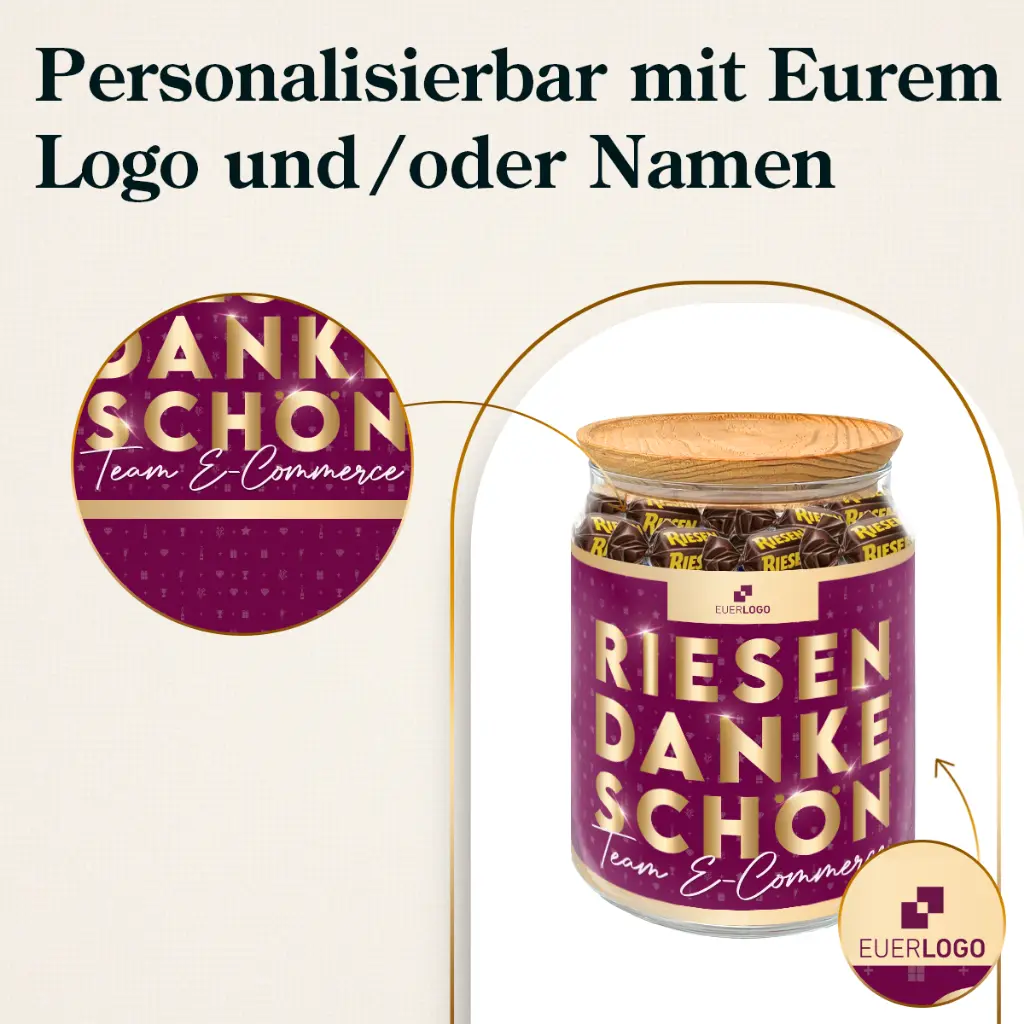 Teamgeschenk XL „Riesen Dankeschön“