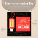 Zeitgeschenk "Halber Tag Urlaub" 