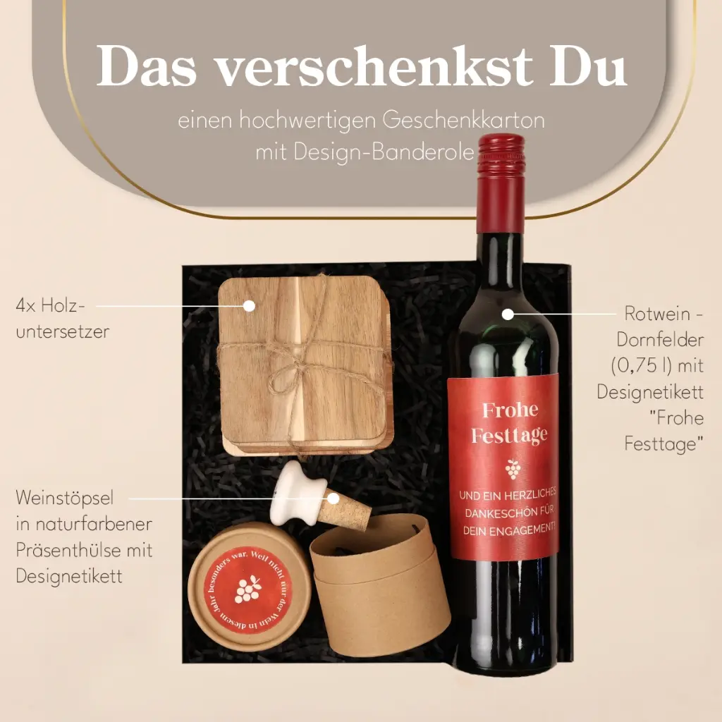 Geschenkset "Wein Deluxe" 2.0