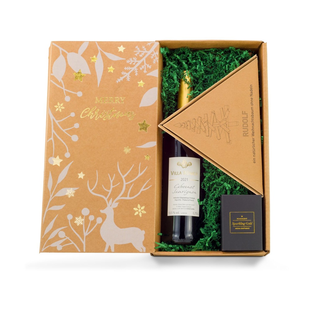 Geschenkset "Wein-Nachts-Baum"