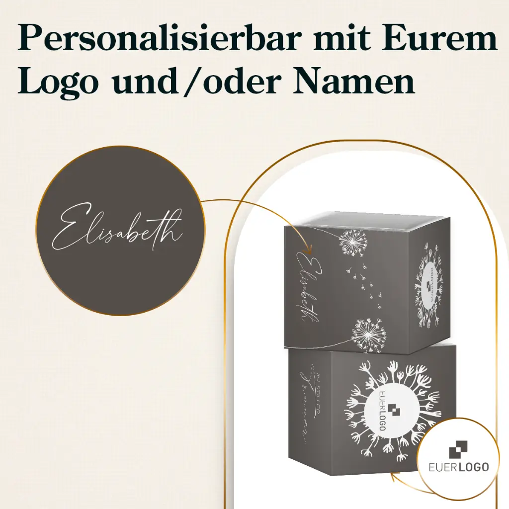 Geschenkdose "In stiller Trauer" - Ferrero Rocher