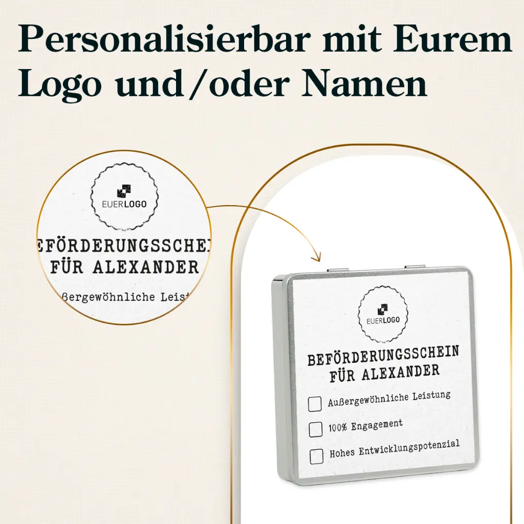 Beförderungsschein - Ritter Sport