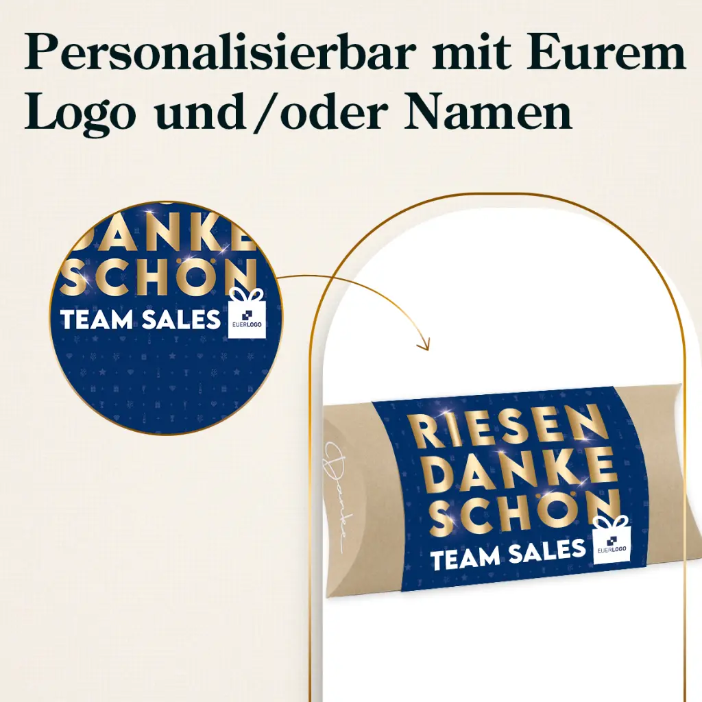 Pillowbox "RIESEN Dankeschön"