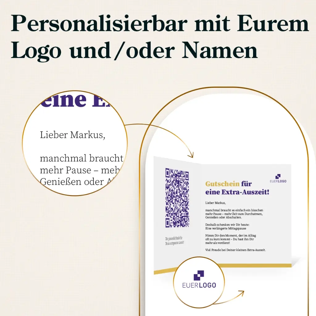 Zeitgeschenk "Mittags-Moment"