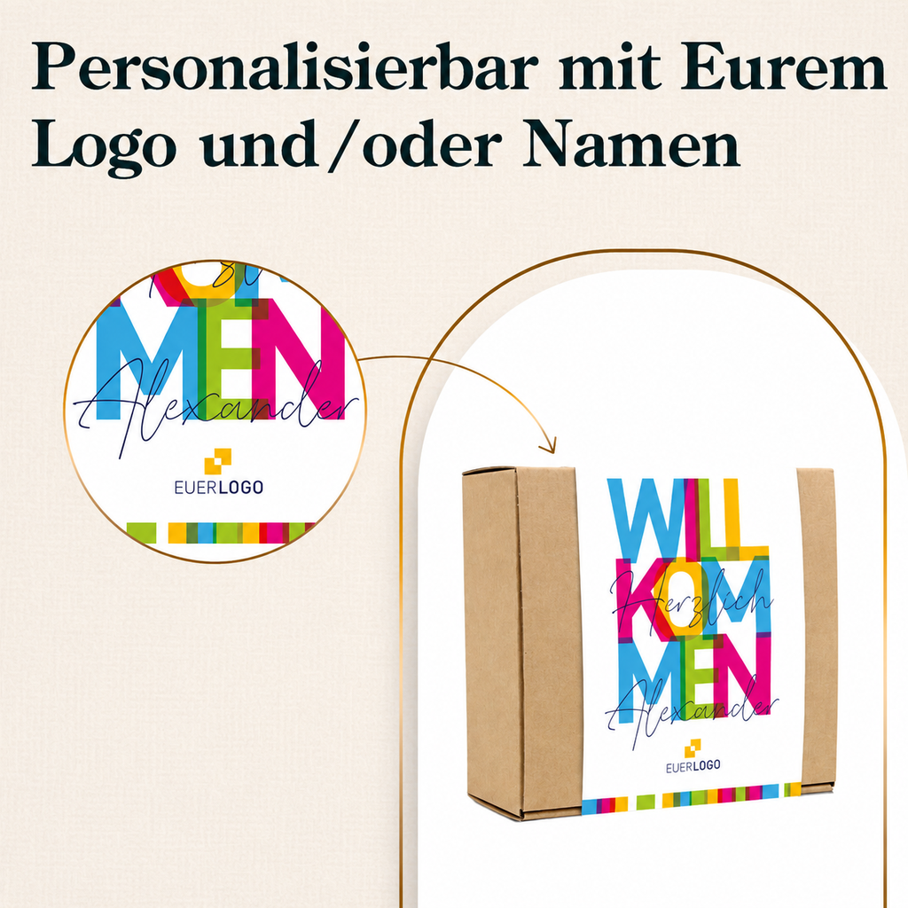 Herzlich Willkommen - Geschenkset