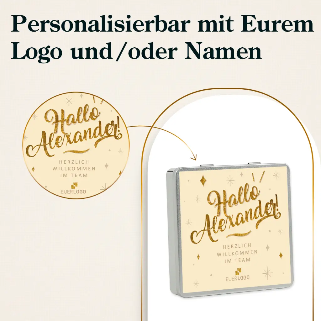 Willkommen "Hallo" - Ritter Sport Dose