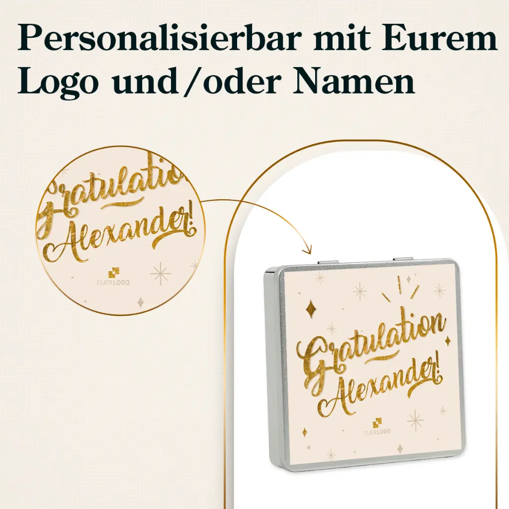 Gratulation Gold - Ritter SPORT Dose