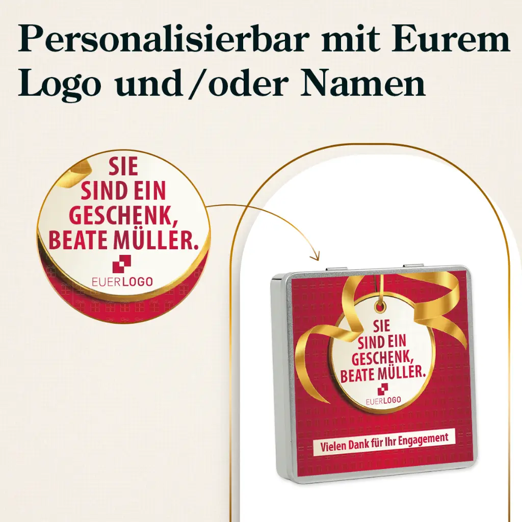 Sie sind ein Geschenk - Ritter SPORT Dose