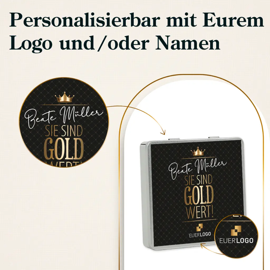 Sie sind Gold wert - Ritter SPORT Dose