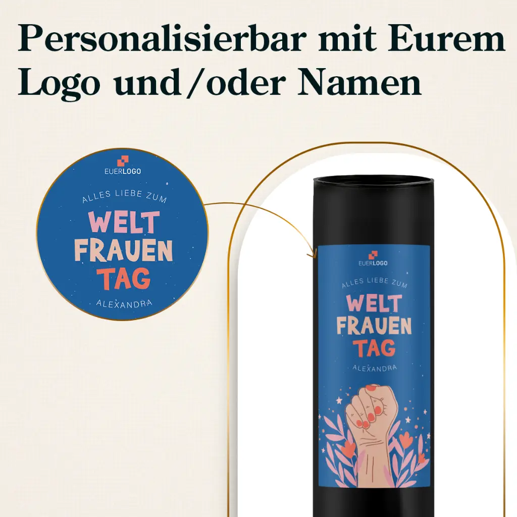 Weltfrauentag - Geschenkhülse Ritter Sport