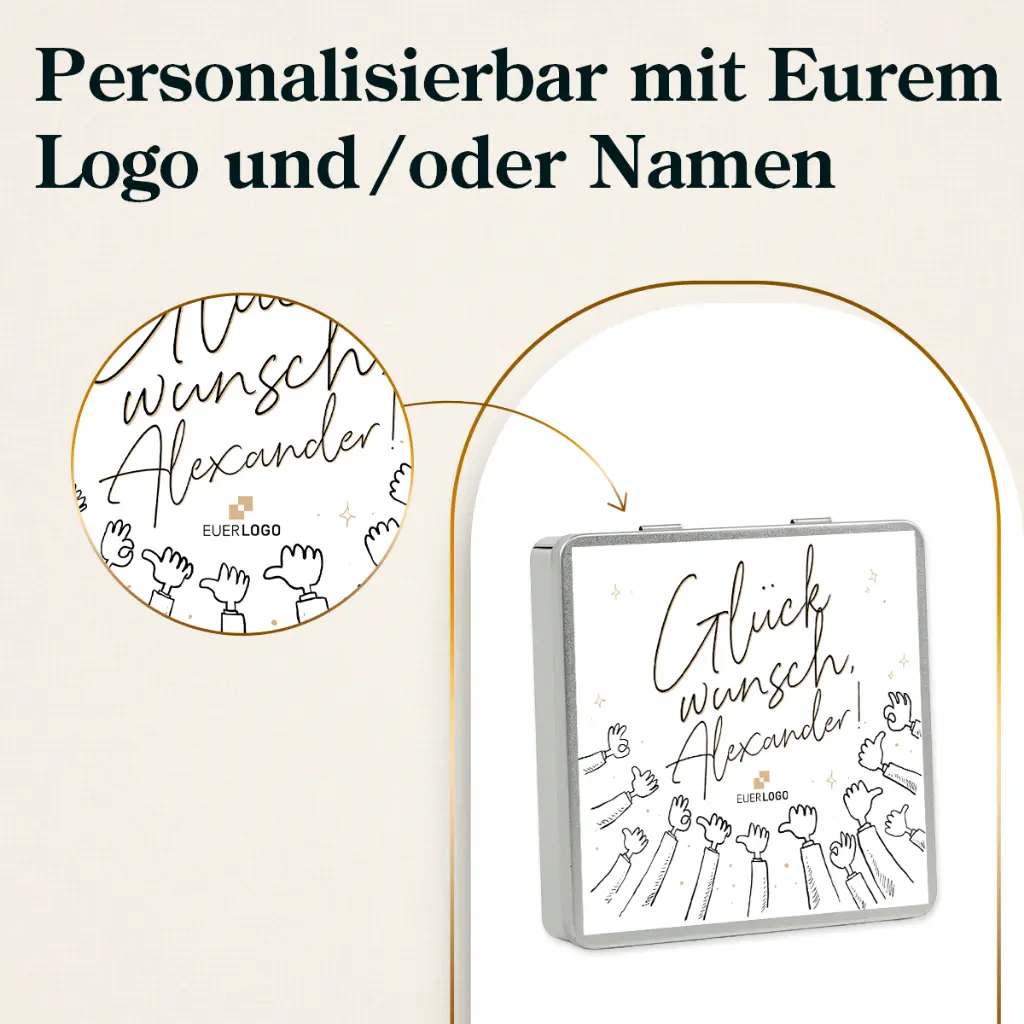 Geschenkdose "Glückwunsch" - Manner