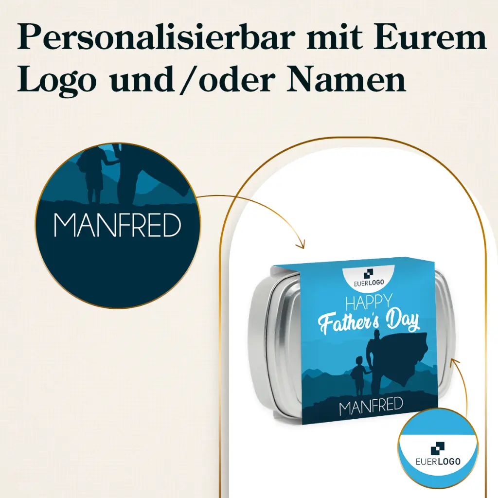 Geschenkdose "Happy Father´s Day" - Fisherman´s Friend