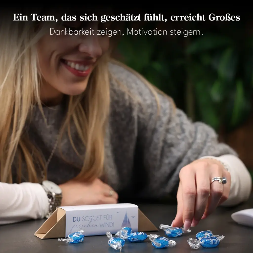 Geschenkverpackung "Frischer Wind" - Ice Bonbons