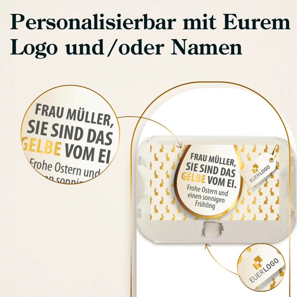 Sie sind das Gelbe vom Ei – Lindt Sixpack