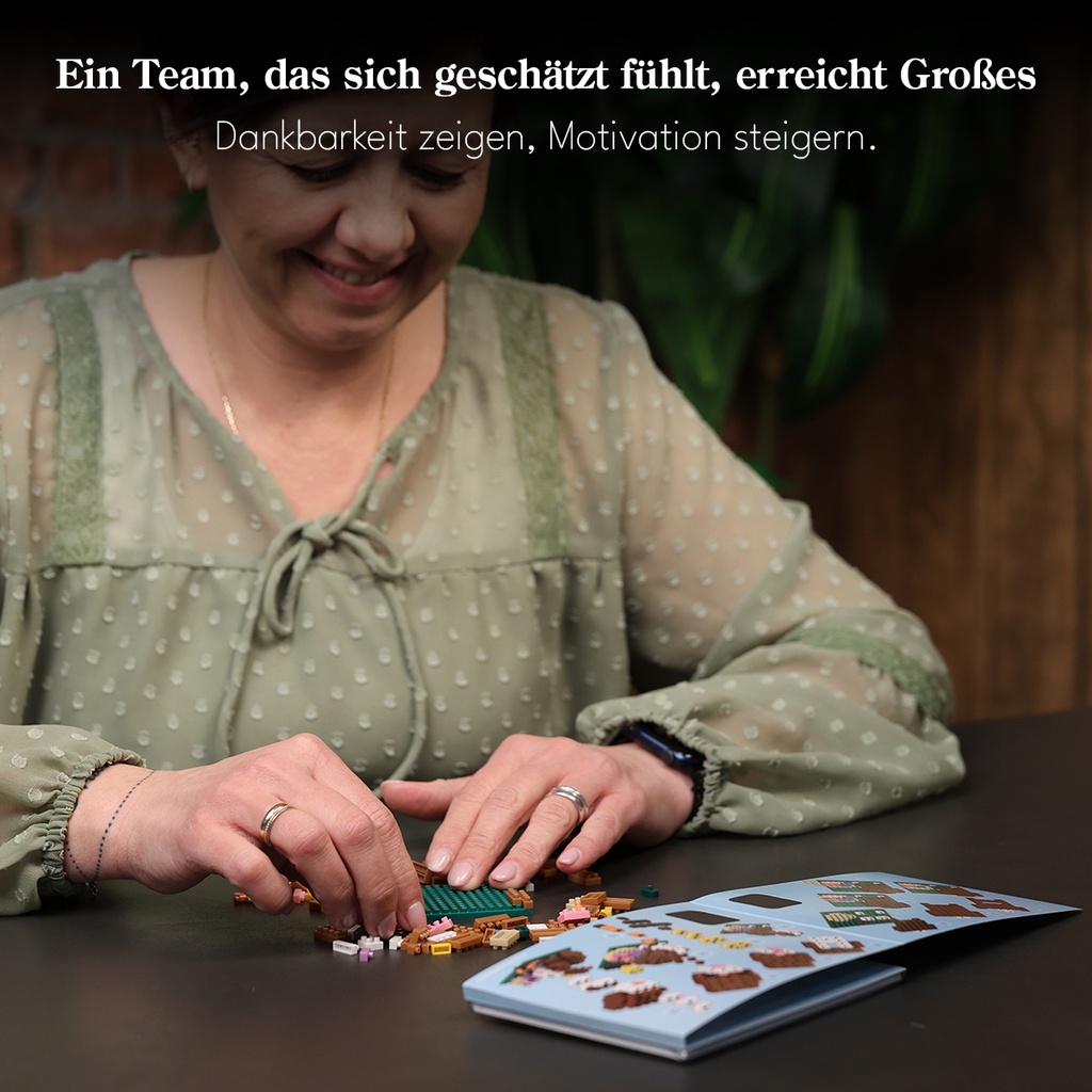 Oster-Baustein-Set "Auf Dich kann man bauen"