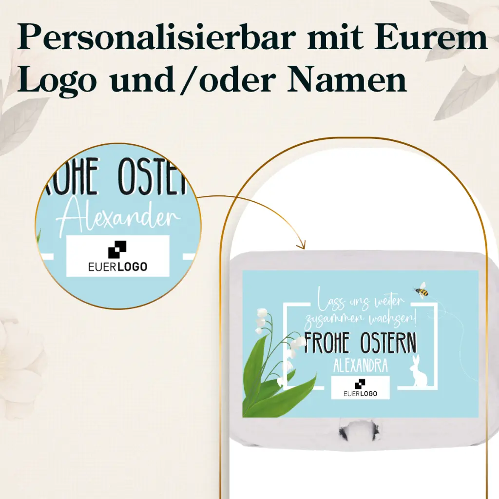 Zusammen wachsen - Saatbomben Sixpack - Ostern