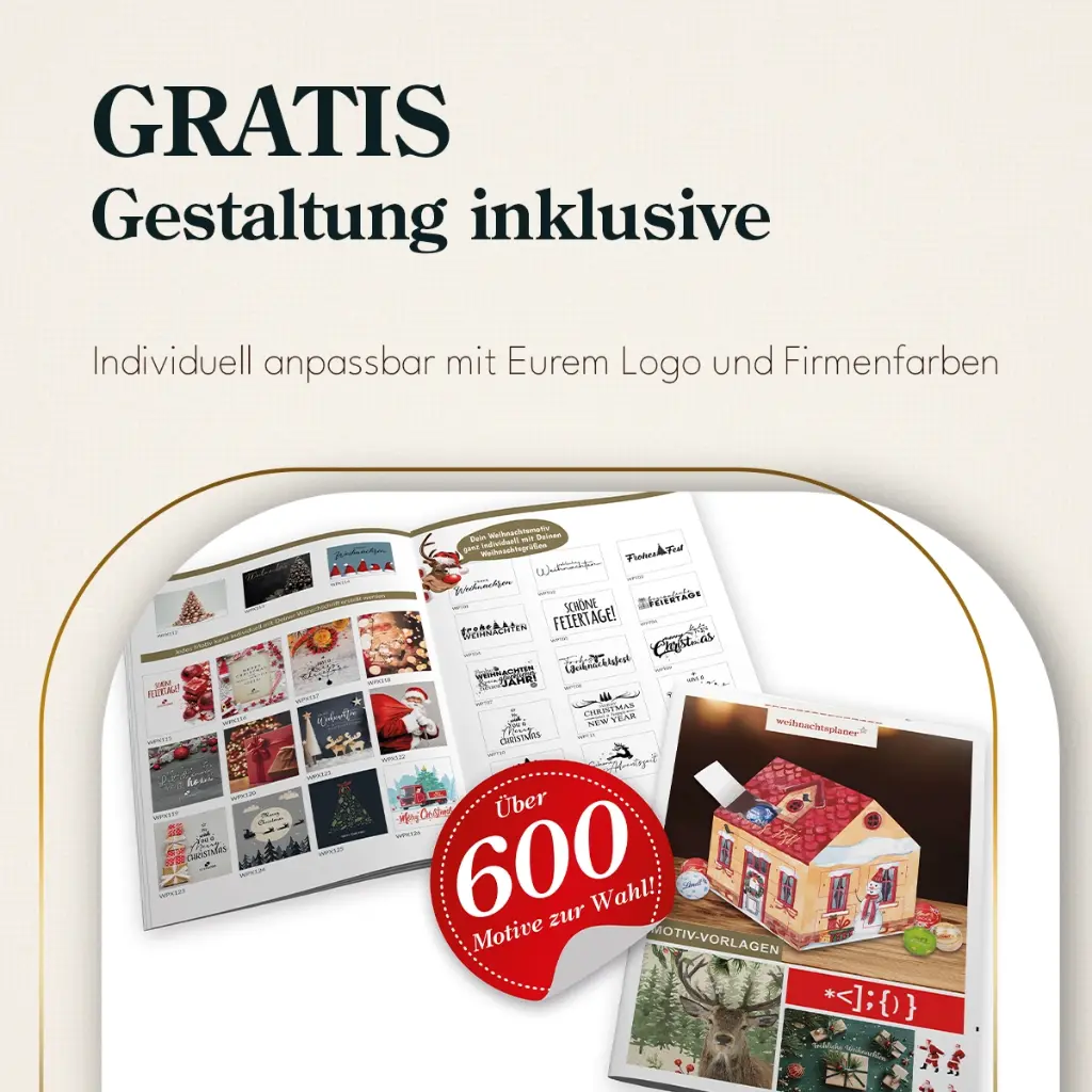 Geschenkbox Mini Tanne, Teelicht