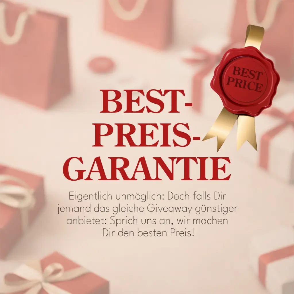 Werbe Fruchtgummi Paperbox mit Einleger 