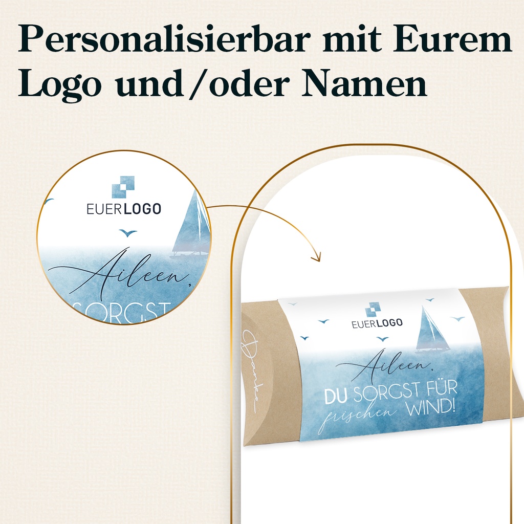 Pillowbox "Frischer Wind" - Mentos Menthol