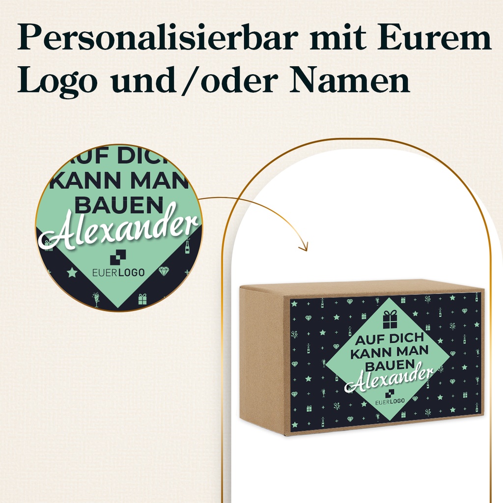 Lunchbox Eco "Auf Dich kann man bauen"