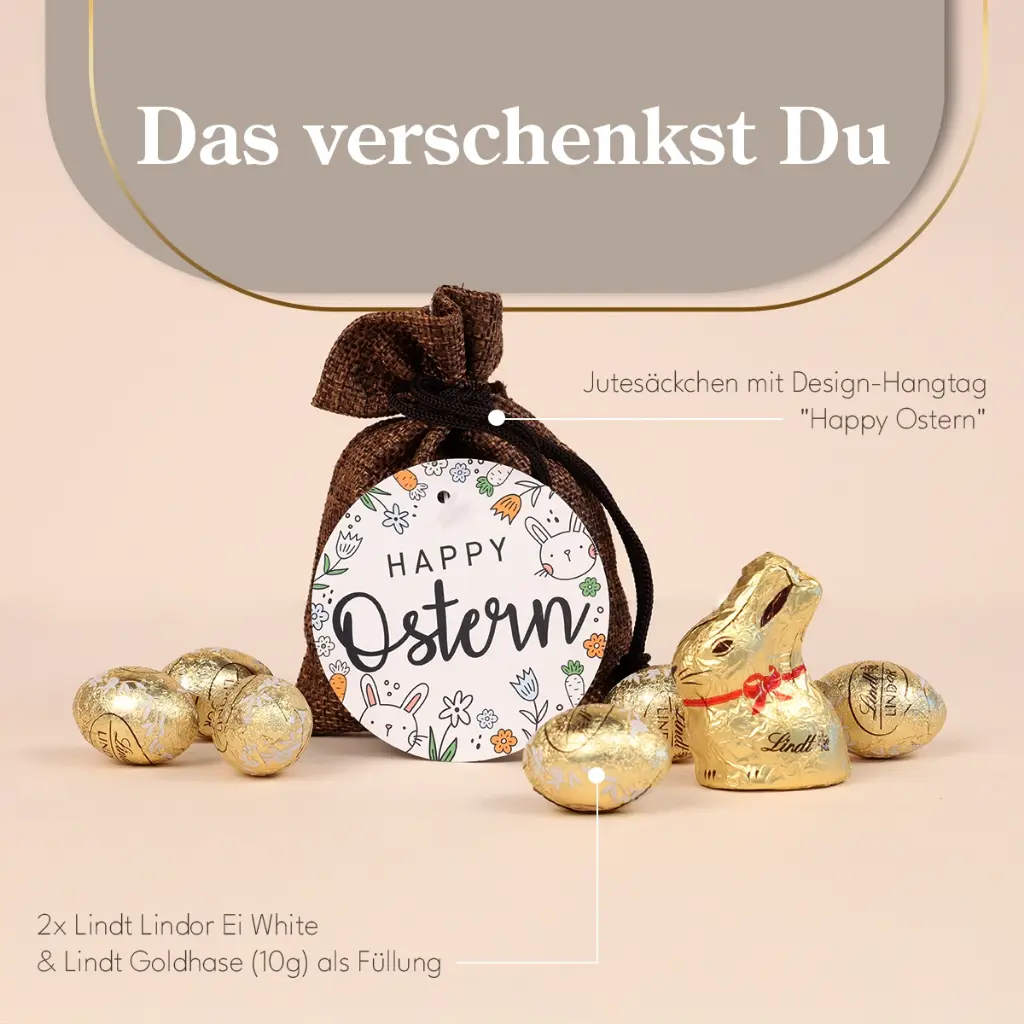Ostersäckchen "Happy Ostern"