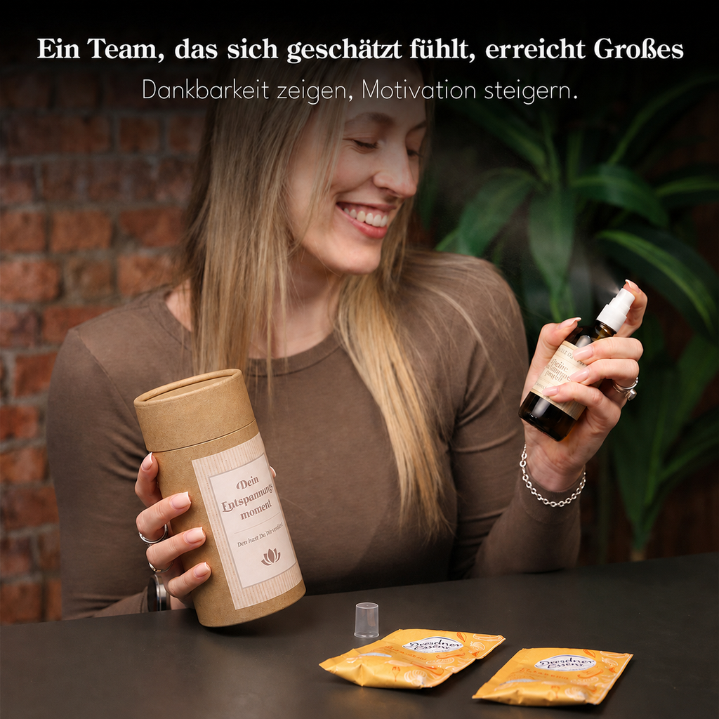 Präsenthülse "Dein Entspannungsmoment"