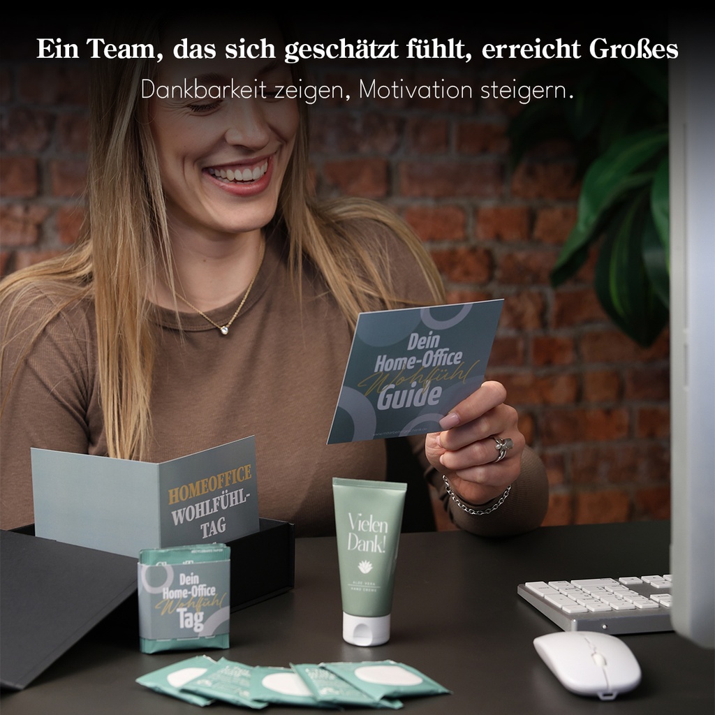 Zeitgeschenk "Dein Home Office Wohlfühltag"