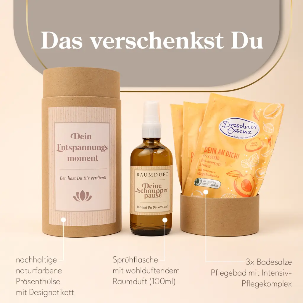 Präsenthülse "Dein Entspannungsmoment"