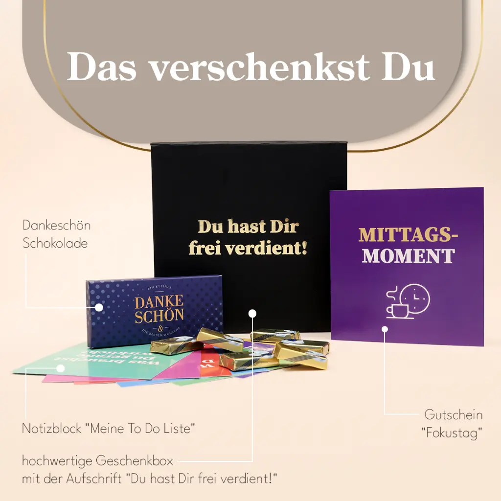 Zeitgeschenk "Mittags-Moment"