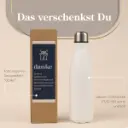 Vakuum-Trinkflasche "Danke"