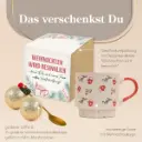 Weihnachtstasse voller Freude