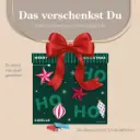 Shape Adventskalender Geschenk, Schokotäfelchen in weihnachtlichen Motiven