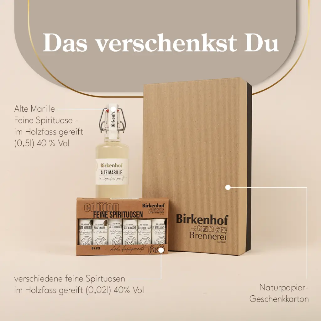 Alte Marille & Tasting-Set Edition „Feine Spirituosen“