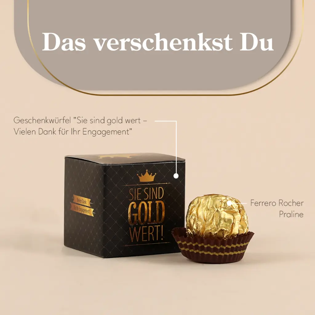Sie sind Gold wert - Rocher