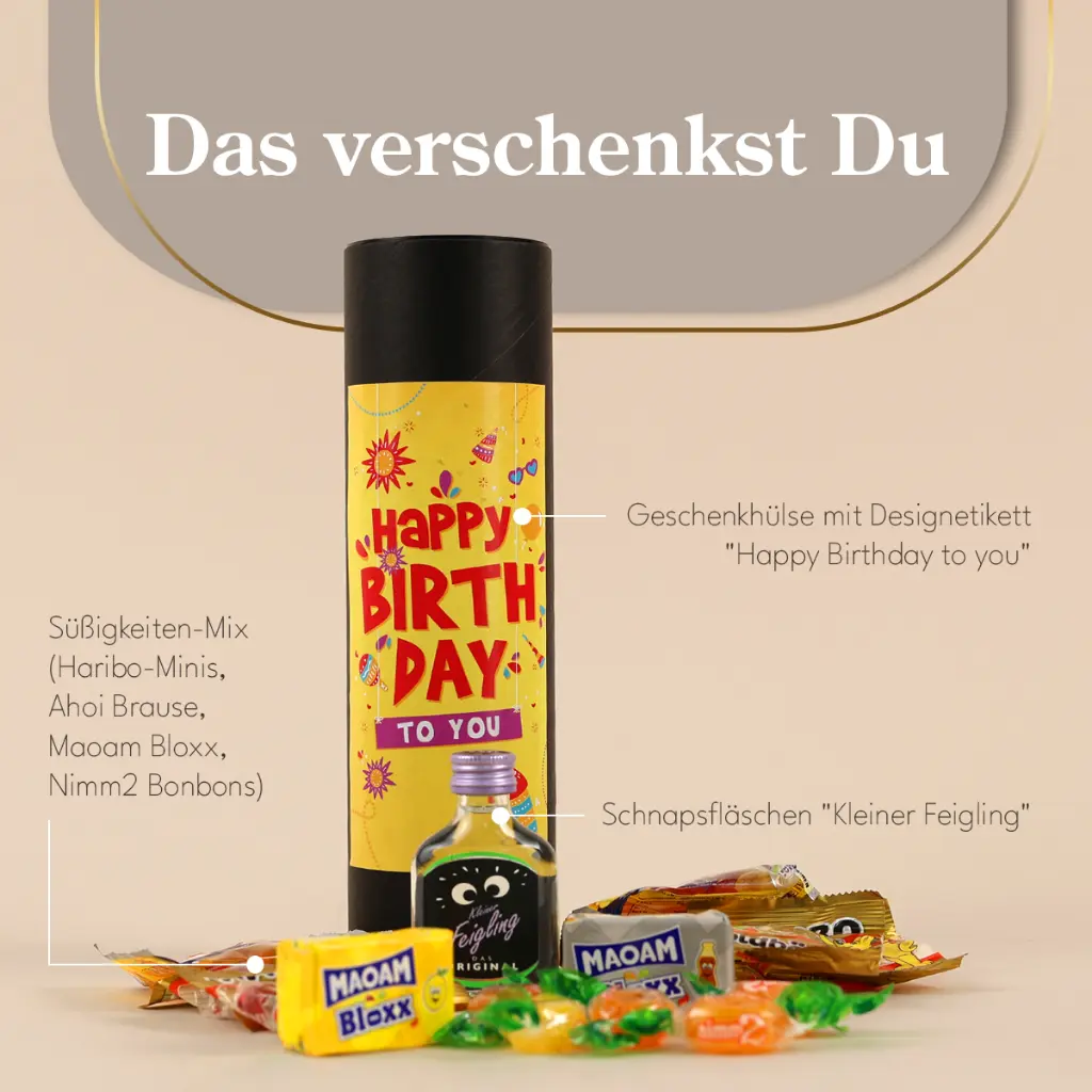 Geburtstagsparty - Süße Hülse